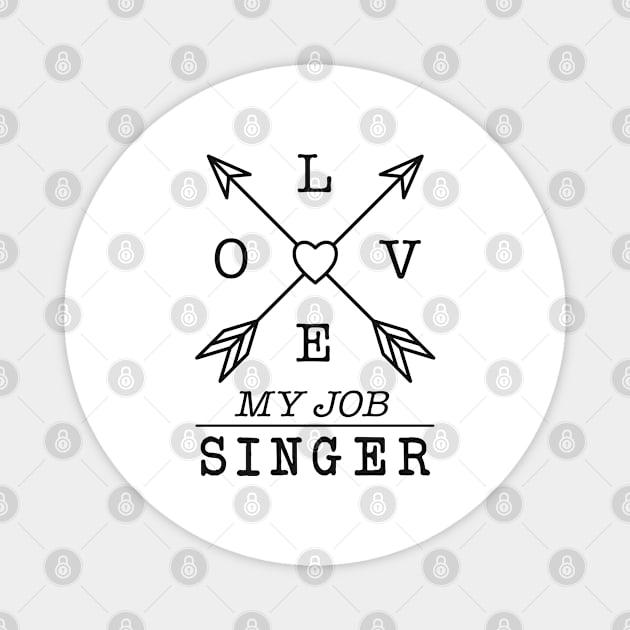 Singer profession Magnet by SerenityByAlex